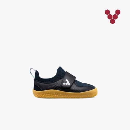 Vivobarefoot Primus Knit II Toddlers Trainers Black UK WPRO